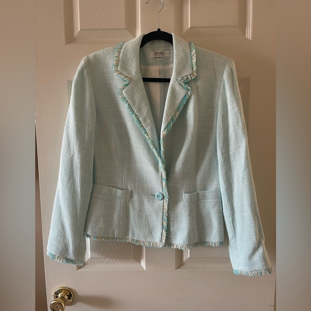 Bigio collection tweed blazer • Women’s size 6